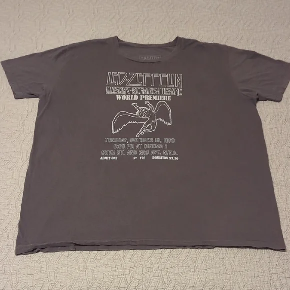 Led Zeppelin graphic tee XXL - Picture 3 of 6